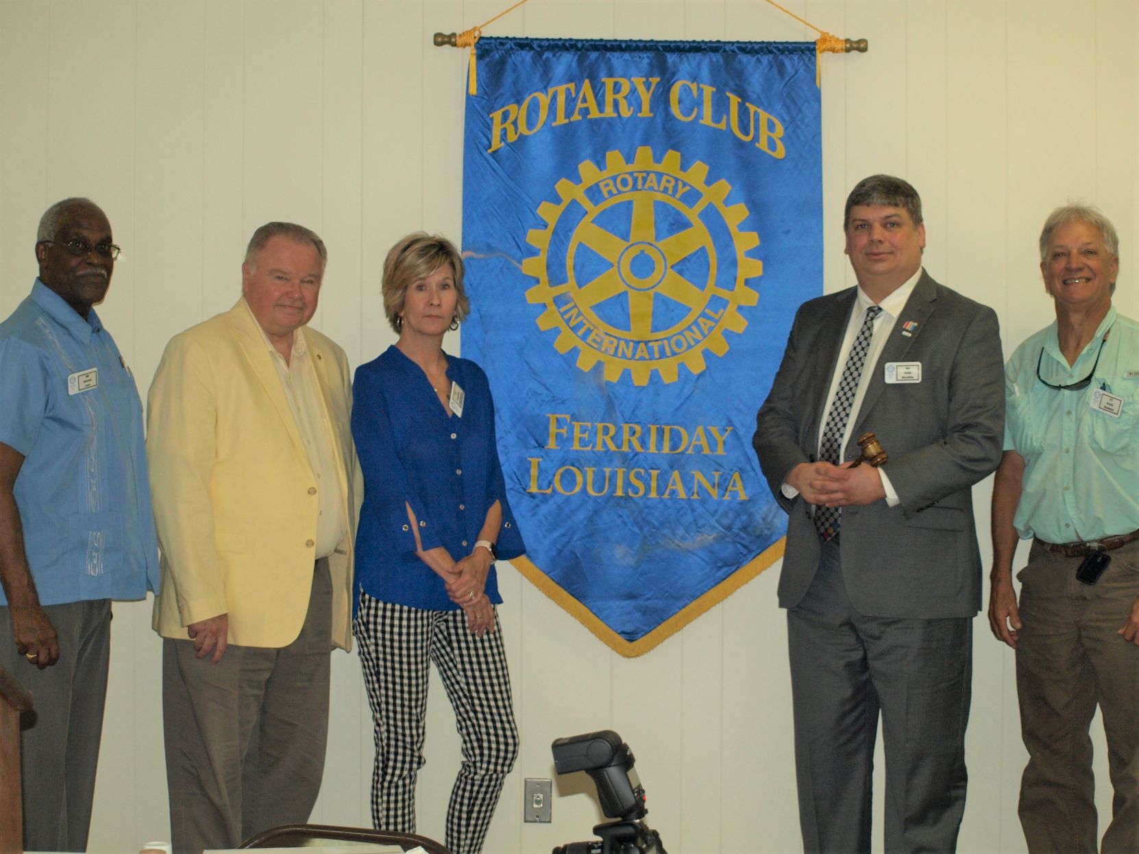 Ferriday Rotary officers